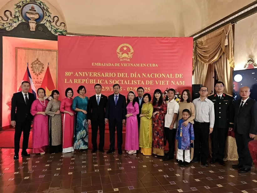 Lễ kỷ niệm 80 năm Quốc khánh: Biểu tượng sinh động của tình đoàn kết đặc biệt Việt Nam-Cuba Lễ kỷ niệm 80 năm Quốc khánh: Biểu tượng sinh động của tình đoàn kết đặc biệt Việt Nam-Cuba