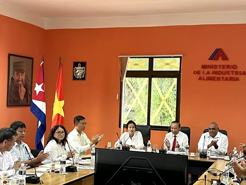 Hợp tác nông nghiệp Việt Nam-Cuba mở rộng từ lúa gạo sang chăn nuôi, thủy sản và công nghệ sinh học