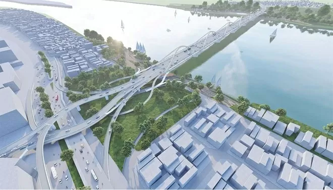 Hà Nội trình điều chỉnh quy mô dự án cầu Trần Hưng Đạo