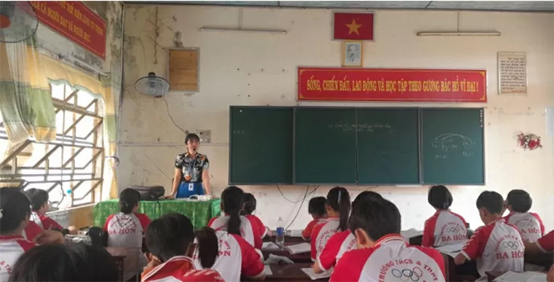 Sau khi tham gia khóa học, các giáo viên tự tin ứng dụng công nghệ vào giảng dạy. Sau khi tham gia khóa học, các giáo viên tự tin ứng dụng công nghệ vào giảng dạy.