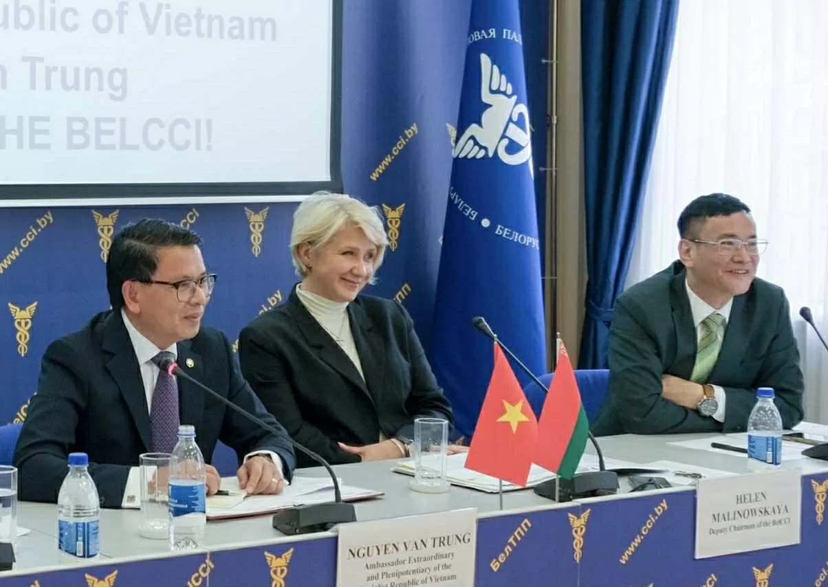 Đối thoại Đại sứ-Doanh nghiệp: Đẩy mạnh hợp tác kinh tế Việt Nam-Belarus