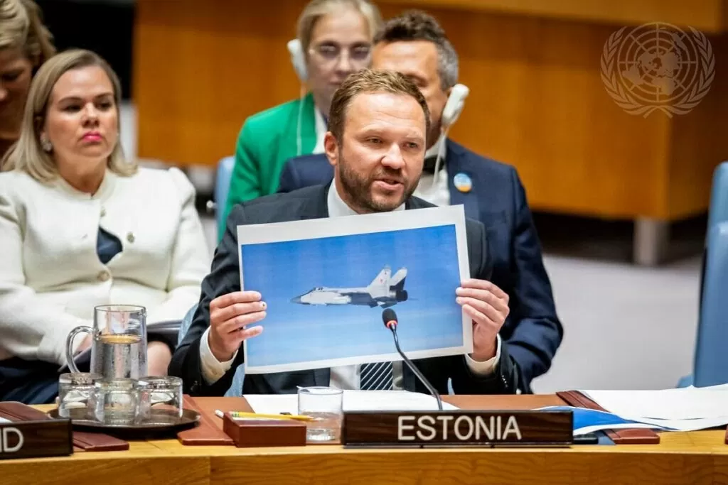 Hội đồng Bảo an họp khẩn vụ tiêm kích xâm nhập Estonia: Phương Tây nỗ lực cáo buộc Nga, Moscow không có ý định góp mặt trong vở kịch phi lý