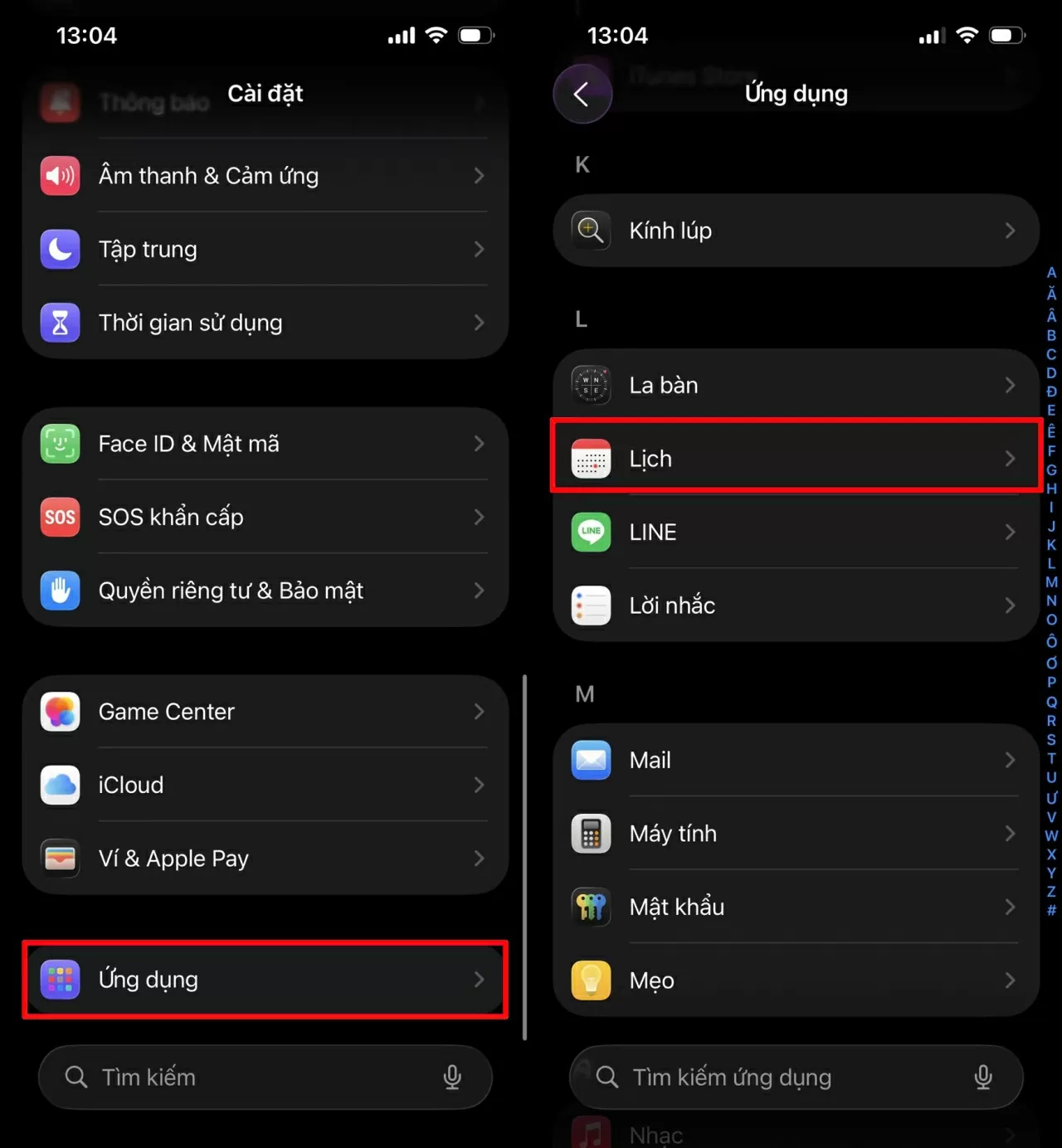 Trên iPhone, hãy mở Cài đặt 