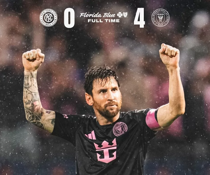 Messi lại lập cú đúp trong chiến thắng của Inter Miami