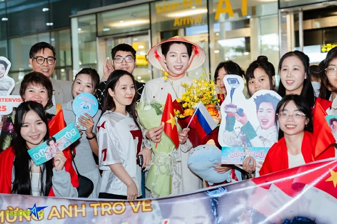 Ca sĩ Đức Phúc trở về