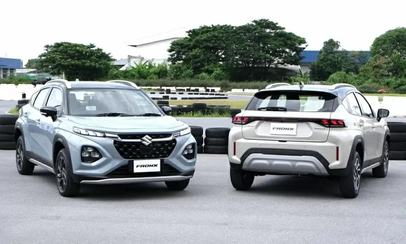 Suzuki Fronx tại Thái Lan được nhập khẩu nguyên chiếc từ Indonesia. Suzuki Fronx tại Thái Lan được nhập khẩu nguyên chiếc từ Indonesia.