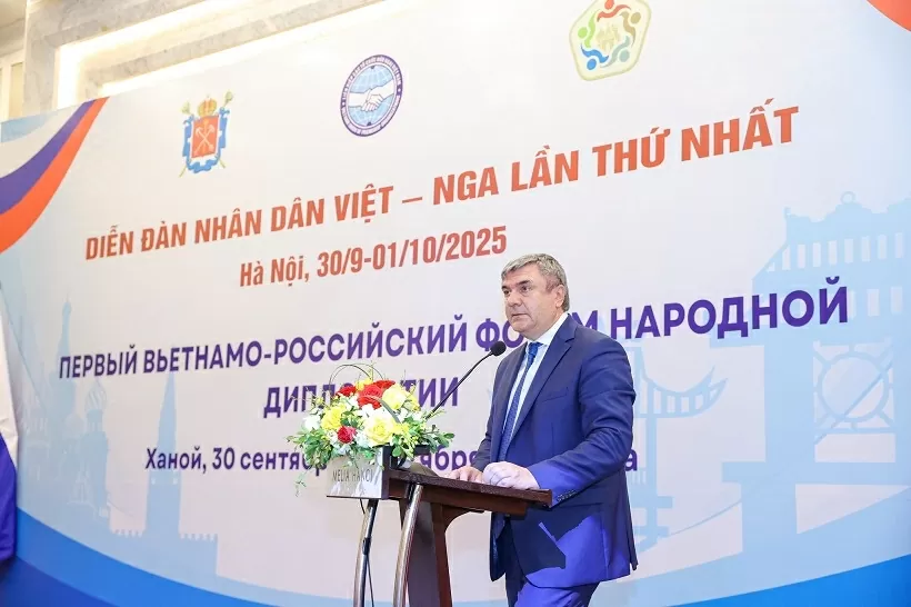 Diễn đàn nhân dân Việt-Nga lần thứ nhất thành công tốt đẹp