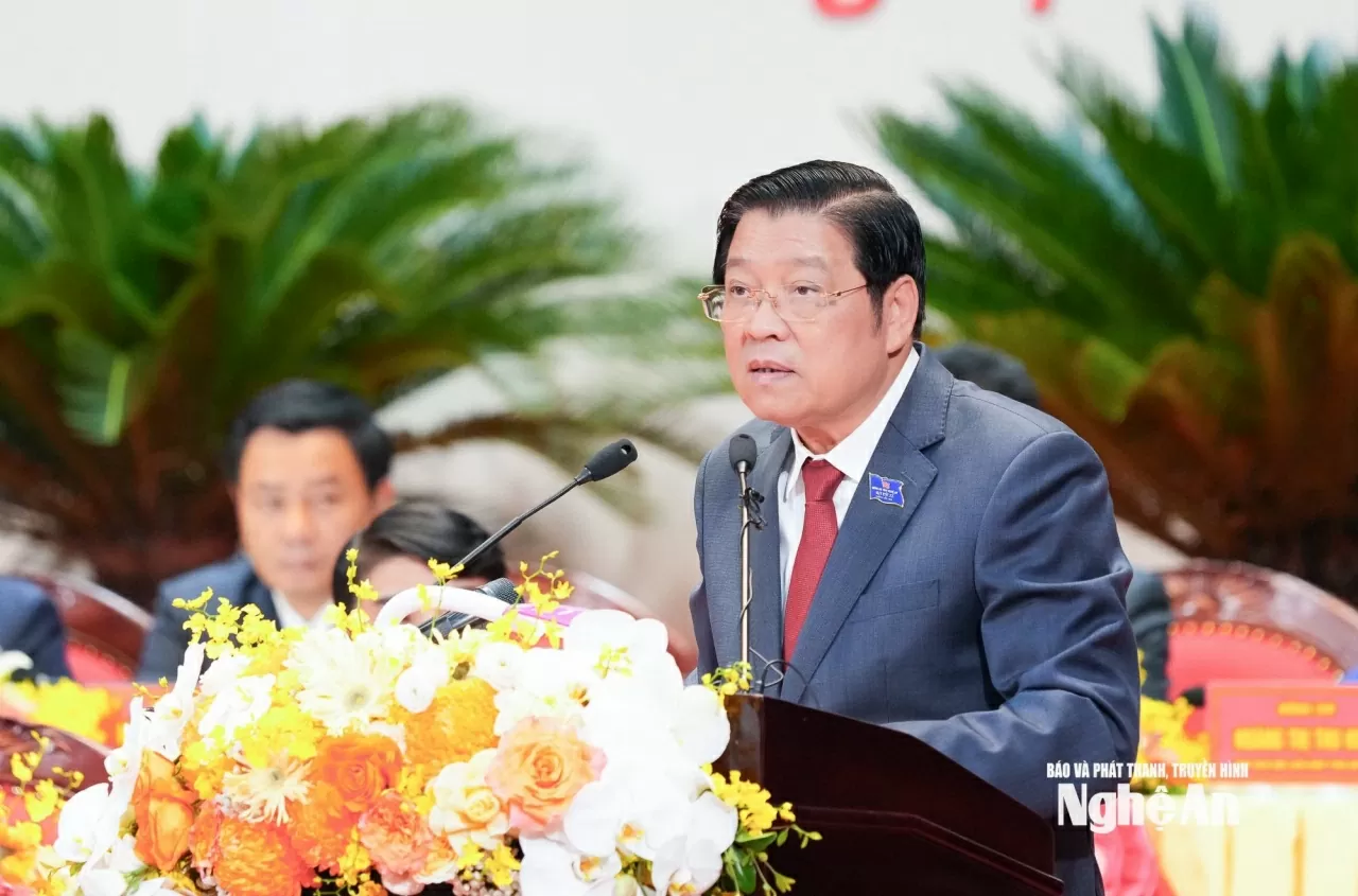 Khai mạc trọng thể Đại hội đại biểu Đảng bộ tỉnh Nghệ An lần thứ XX, nhiệm kỳ 2025-2030 Khai mạc trọng thể Đại hội đại biểu Đảng bộ tỉnh Nghệ An lần thứ XX, nhiệm kỳ 2025-2030
