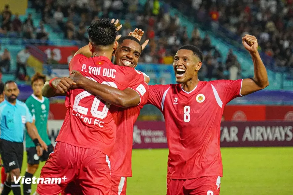 Tối 2/10, CLB Công an Hà Nội giành chiến thắng 3-0 trước Tai Po FC (Hong Kong, Trung Quốc) ở lượt trận thứ 2 vòng bảng AFC Champions League 2 2025/26. Tối 2/10, CLB Công an Hà Nội giành chiến thắng 3-0 trước Tai Po FC (Hong Kong, Trung Quốc) ở lượt trận thứ 2 vòng bảng AFC Champions League 2 2025/26.