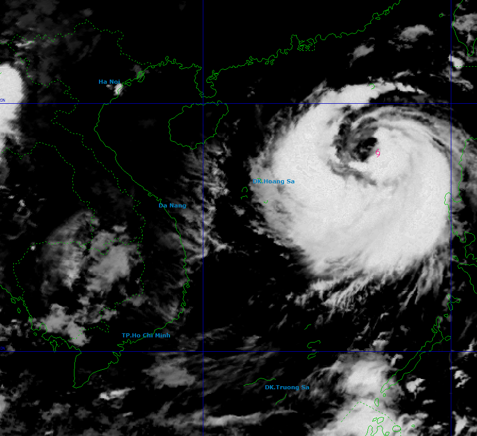 Hai kịch bản di chuyển của bão Matmo