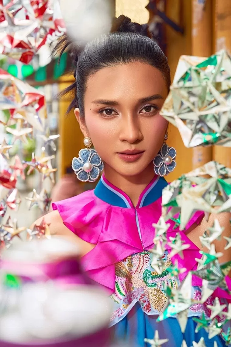 NSƯT Kim Tuyến bộ ảnh mừng Trung thu