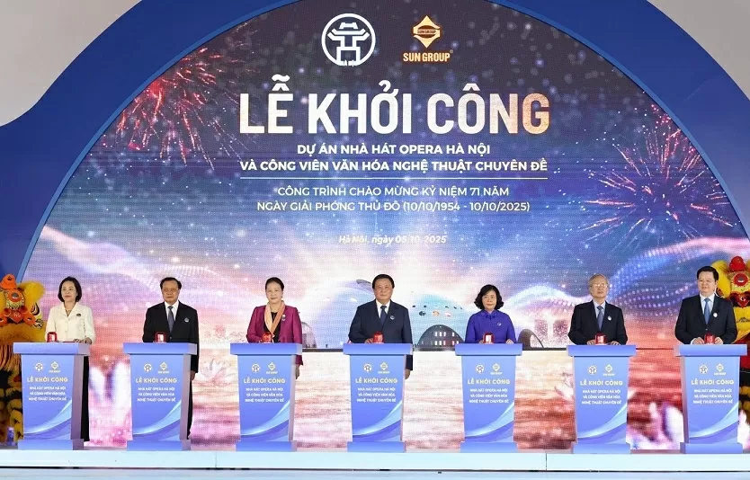 Nhà hát Opera Hà Nội dự kiến sẽ được hoàn thiện vào năm 2027