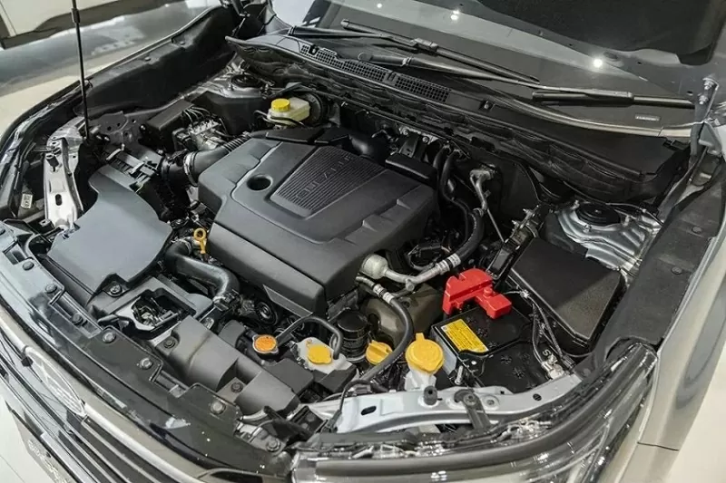 Subaru Forester 2026 được trang bị động cơ Boxer 4 xy-lanh nằm ngang đối xứng.