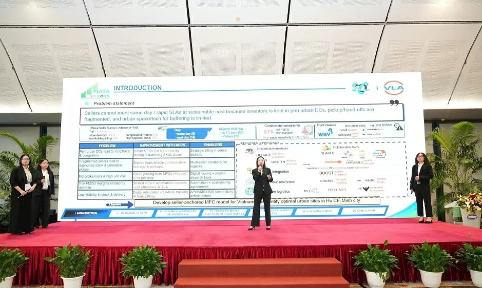 Tài năng trẻ định hình tương lai ngành logistics trong kỷ nguyên AI