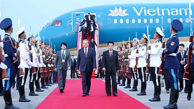 Tổng Bí thư Tô Lâm thăm cấp Nhà nước tới Triều Tiên: Vun đắp tình hữu nghị, hướng tới chặng đường mới Tổng Bí thư Tô Lâm thăm cấp Nhà nước tới Triều Tiên: Vun đắp tình hữu nghị, hướng tới chặng đường mới