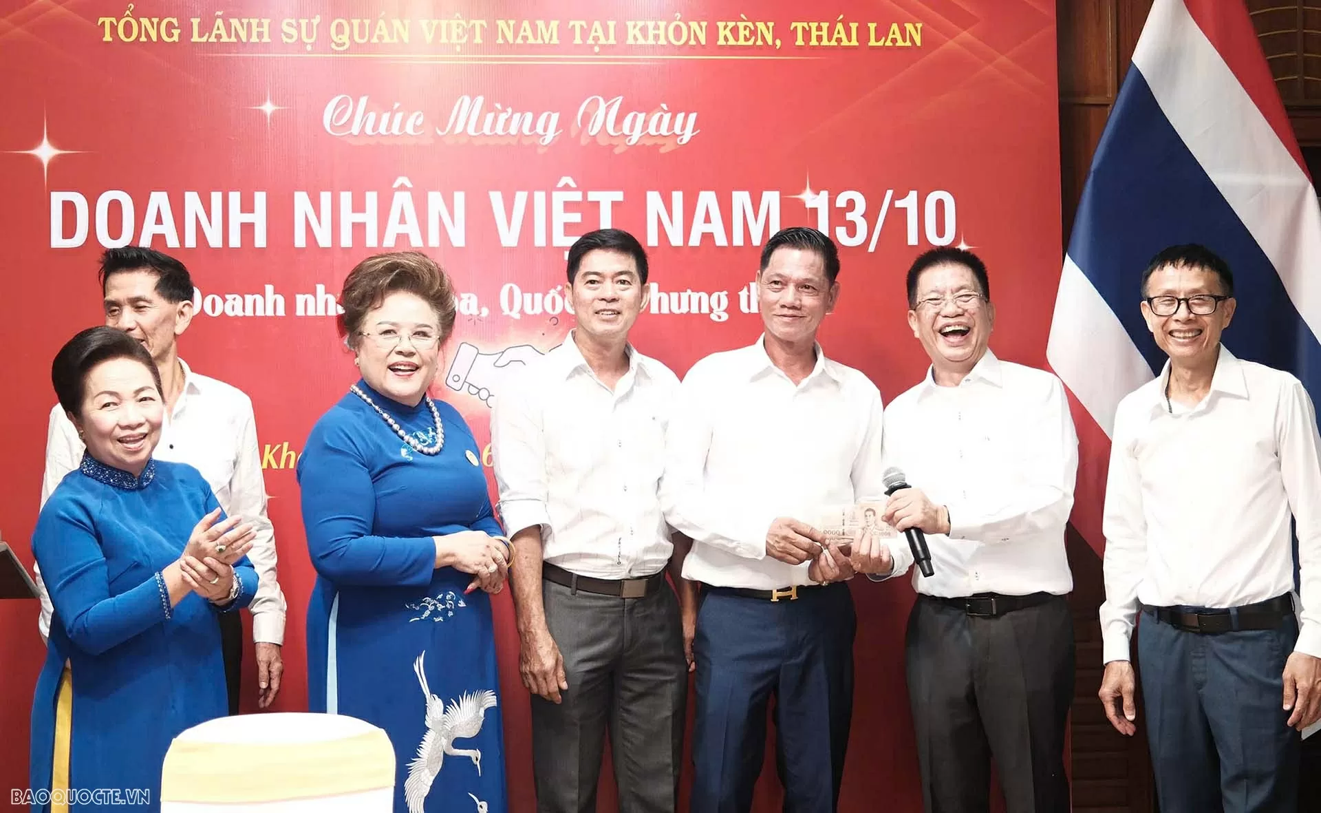 Gặp mặt nhân ngày Doanh nhân Việt Nam tại Đông Bắc Thái Lan