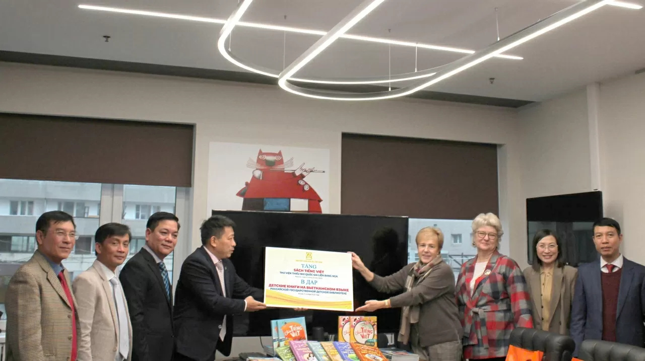 Vietnamese Book Corner to be established at the World’s Largest Children’s Library in Russia