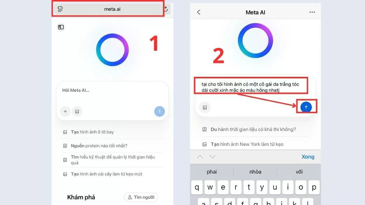 Tạo avatar Facebook bằng AI.