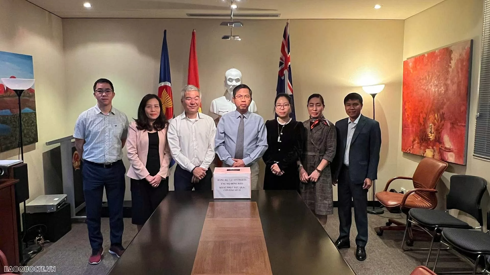 Các cơ quan đại diện Việt Nam tại Australia chung tay ủng hộ đồng bào bị thiệt hại do bão lũ