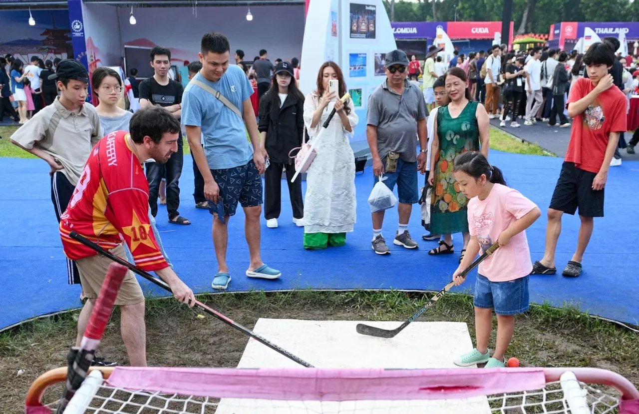 Môn thể thao hockey là một sự lựa chọn thú vị 