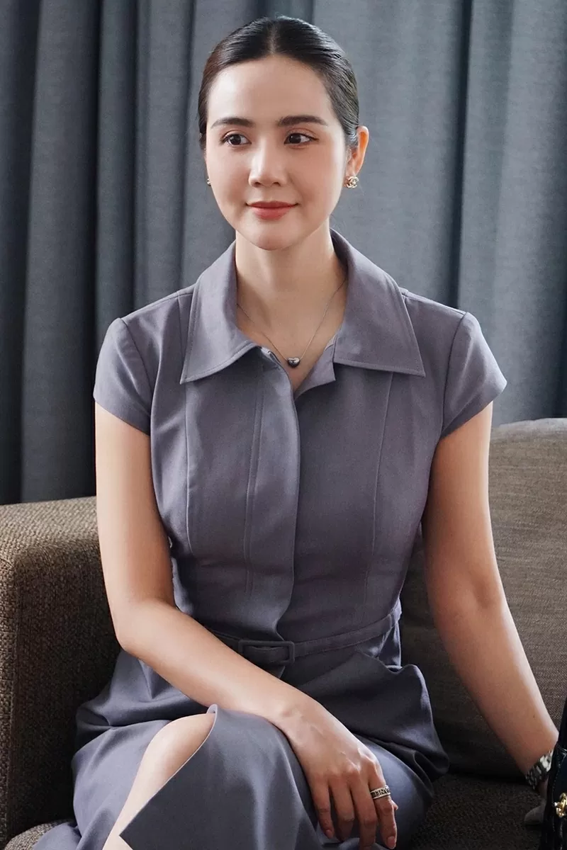 Phim Cách em 1 millimet: Phan Minh Huyền hoá thân vai nữ doanh nhân thành đạt, có gu thời trang tối giản, sang trọng