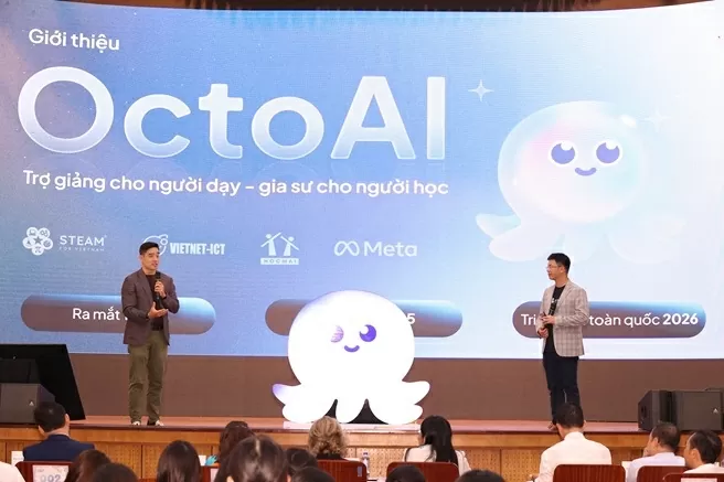 Ra mắt Octo AI - Sáng kiến tiên phong đưa trí tuệ nhân tạo vào giáo dục phổ thông Ra mắt Octo AI - Sáng kiến tiên phong đưa trí tuệ nhân tạo vào giáo dục phổ thông