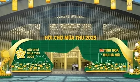 Hội chợ mùa Thu 2025 sẽ chính thức khai mạc vào ngày 25/10