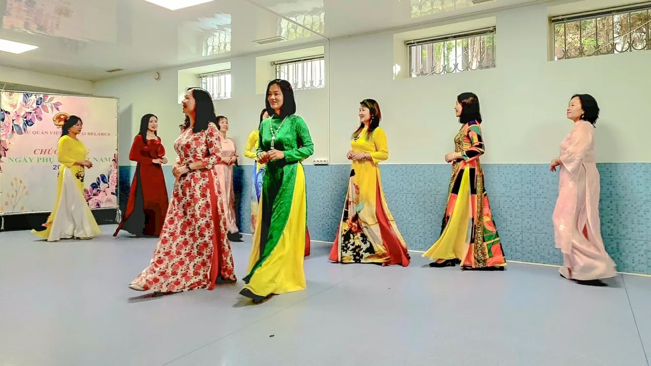 Hoạt động kỷ niệm Ngày Phụ nữ Việt Nam tại Belarus