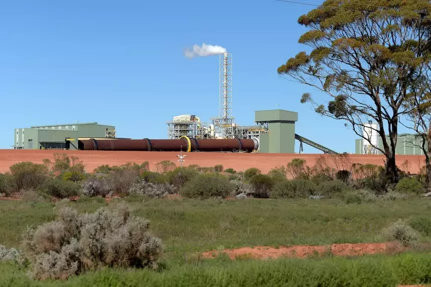 Nhà máy chế biến đất hiếm Lynas ở Kalgoorlie, Úc, chụp ngày 6 tháng 8 năm 2024. (Nguồn: Getty Images) Nhà máy chế biến đất hiếm Lynas ở Kalgoorlie, Úc, chụp ngày 6 tháng 8 năm 2024. (Nguồn: Getty Images)