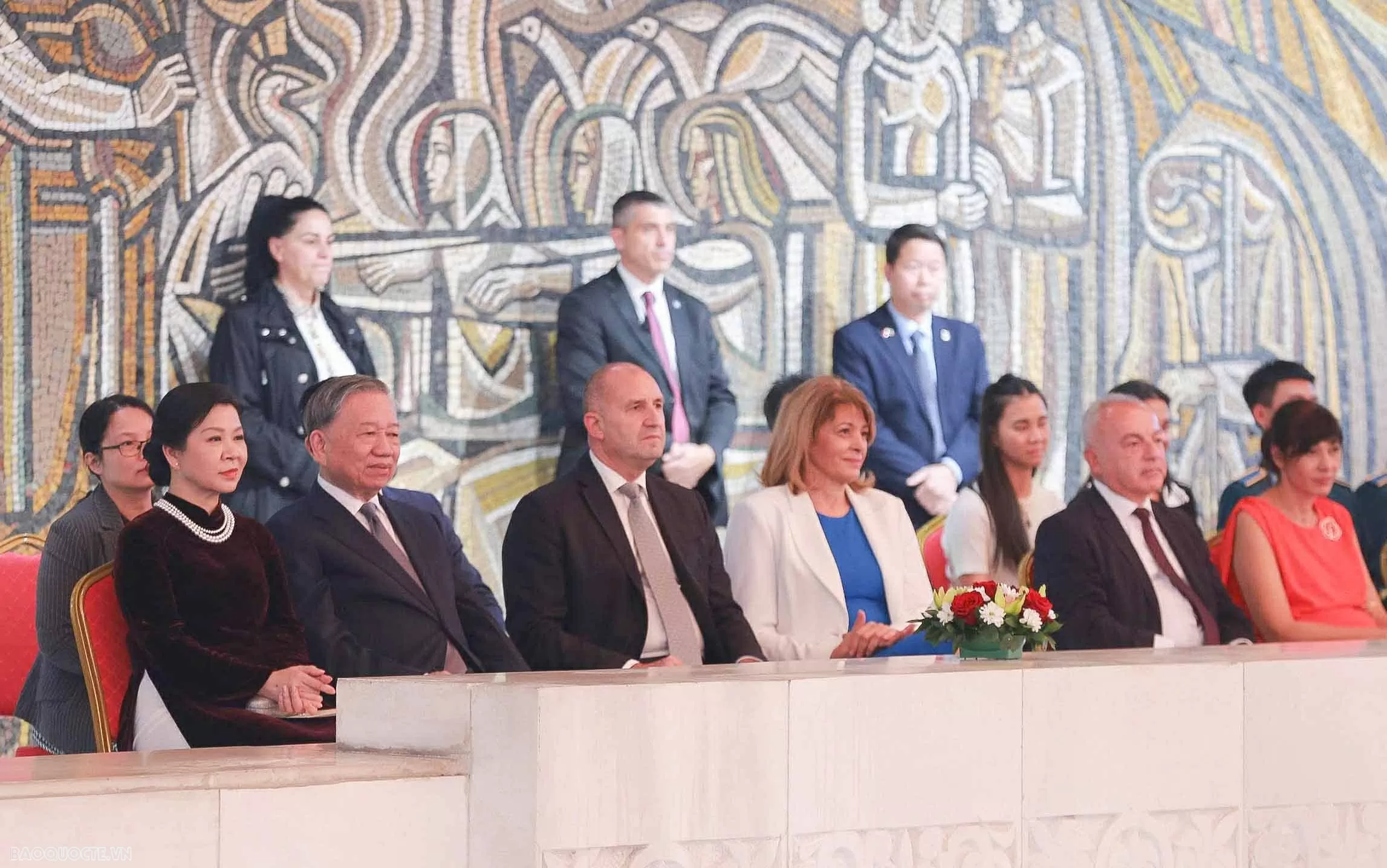Tổng Bí thư Tô Lâm và Phu nhân thăm quan Bảo tàng Lịch sử quốc gia Bulgaria
