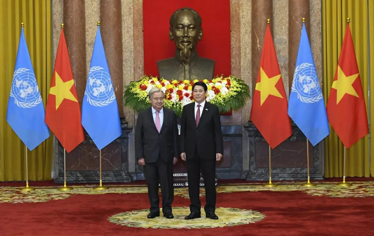 Đây là lần đầu tiên một địa danh Việt Nam được gắn với điều ước đa phương toàn cầu liên quan lĩnh vực được cộng đồng quốc tế rất quan tâm, đánh dấu mốc quan trọng trong lịch sử đối ngoại đa phương của Việt Nam và quan hệ đối tác Việt Nam-LHQ. (Ảnh: Thành Long) Đây là lần đầu tiên một địa danh Việt Nam được gắn với điều ước đa phương toàn cầu liên quan lĩnh vực được cộng đồng quốc tế rất quan tâm, đánh dấu mốc quan trọng trong lịch sử đối ngoại đa phương của Việt Nam và quan hệ đối tác Việt Nam-LHQ. (Ảnh: Thành Long)