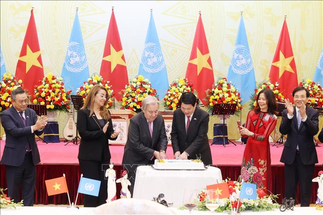 Tổng Thư ký Liên Hợp Quốc: Việt Nam là minh chứng sống động cho con đường hòa bình, phát triển Tổng Thư ký Liên Hợp Quốc: Việt Nam là minh chứng sống động cho con đường hòa bình, phát triển