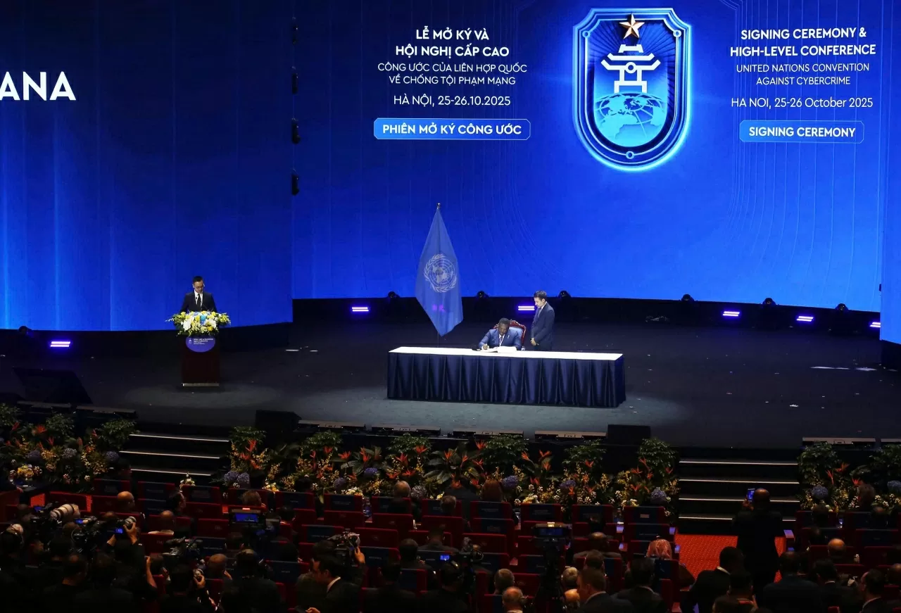 Phiên khai mạc cấp cao và Lễ mở ký Công ước Hà Nội Phiên khai mạc cấp cao và Lễ mở ký Công ước Hà Nội