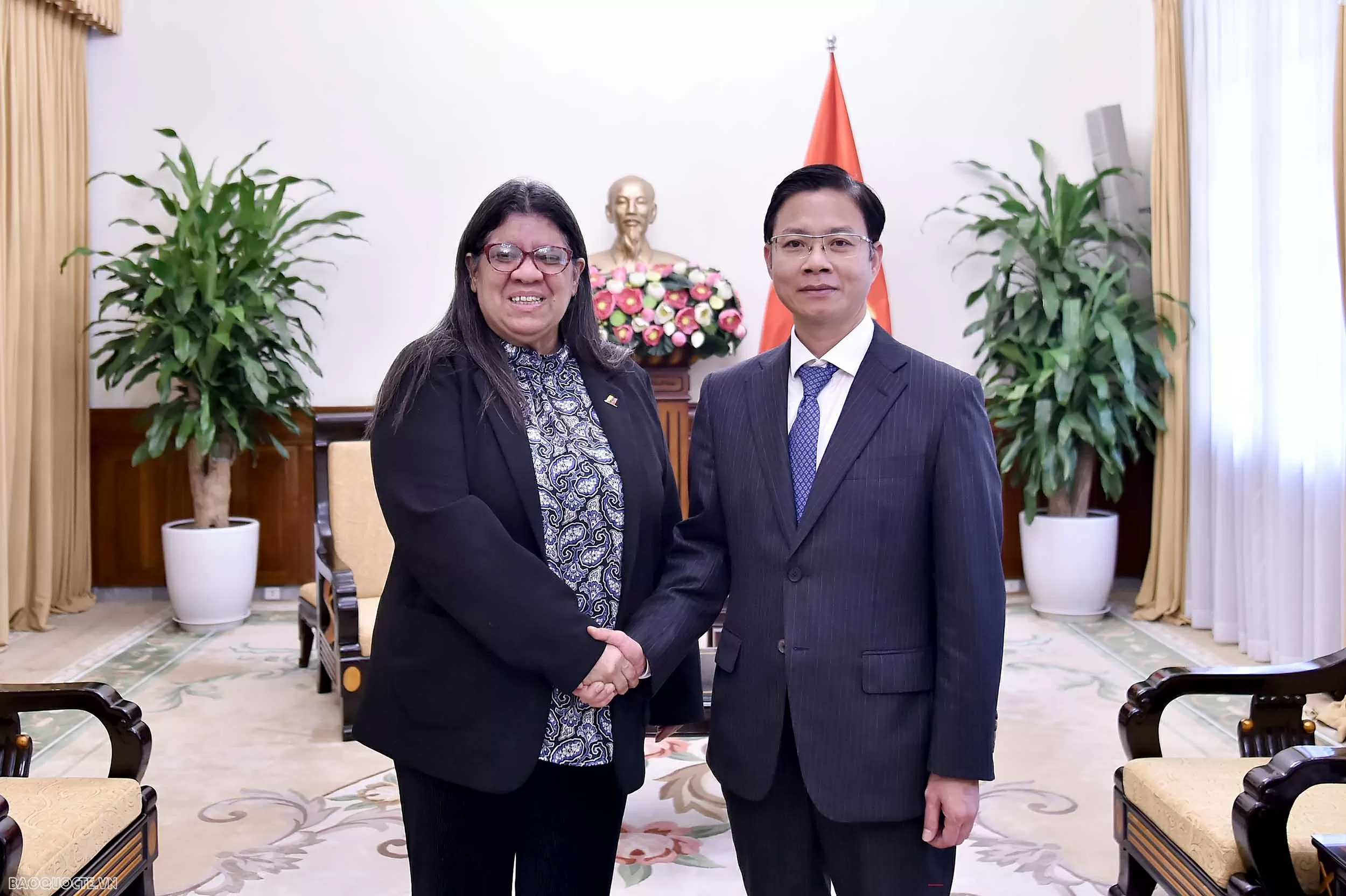 Thứ trưởng Ngoại giao Ngô Lê Văn tiếp Thứ trưởng Ngoại giao Venezuela Thứ trưởng Ngoại giao Ngô Lê Văn tiếp Thứ trưởng Ngoại giao Venezuela