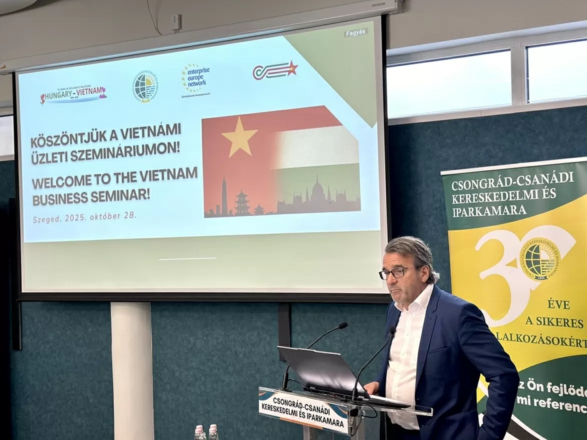 Hội thảo xúc tiến thương mại Việt Nam-Hungary tại Szeged: Thúc đẩy mạnh mẽ hợp tác doanh nghiệp hai nước