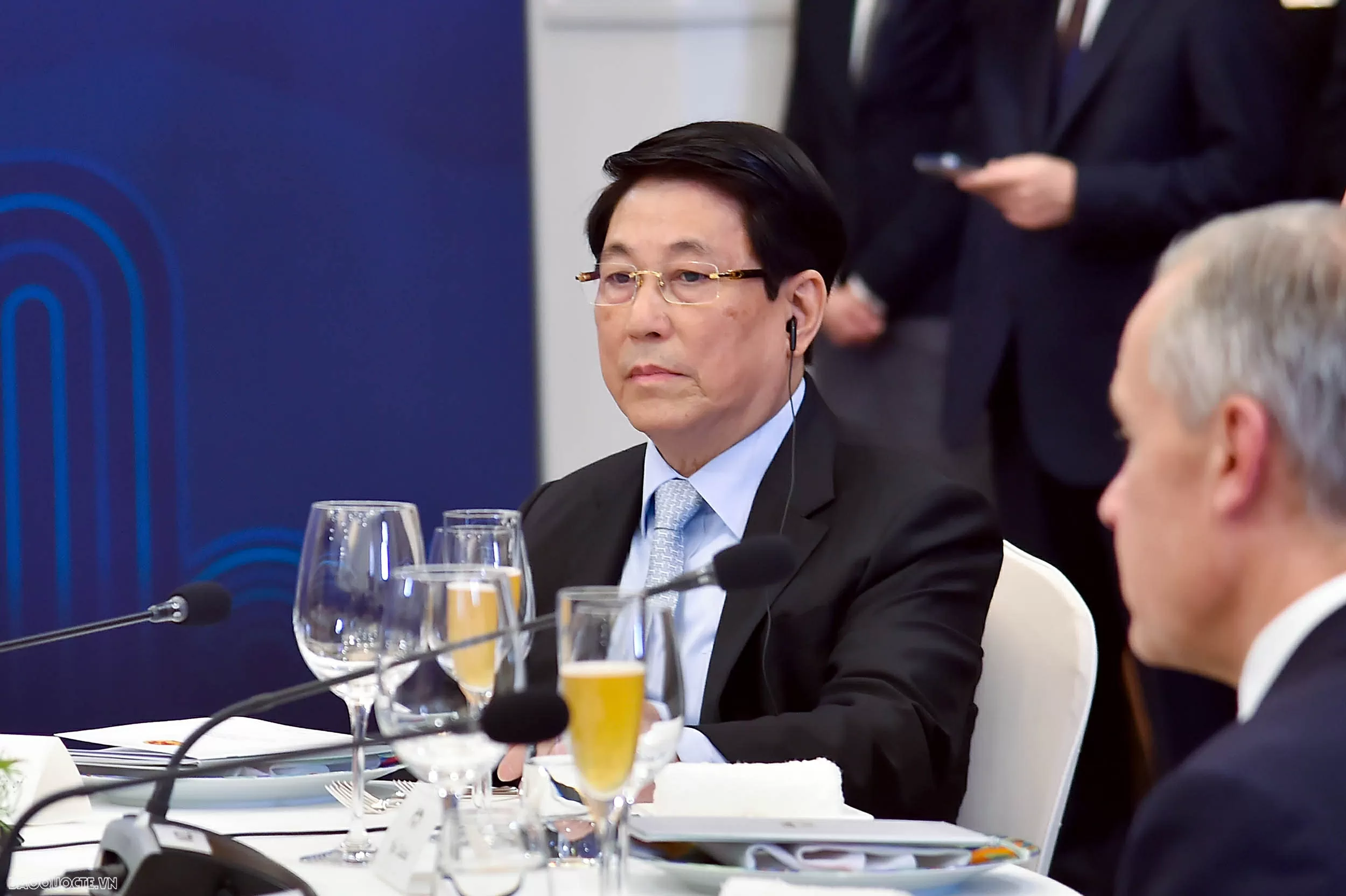 Chủ tịch nước Lương Cường dự tiệc tối chào mừng các nhà Lãnh đạo dự Tuần lễ cấp cao APEC 2025
