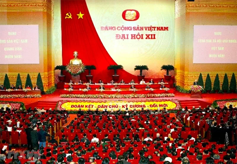Đại hội đại biểu toàn quốc lần thứ XII của Đảng – Nguồn: Internet
