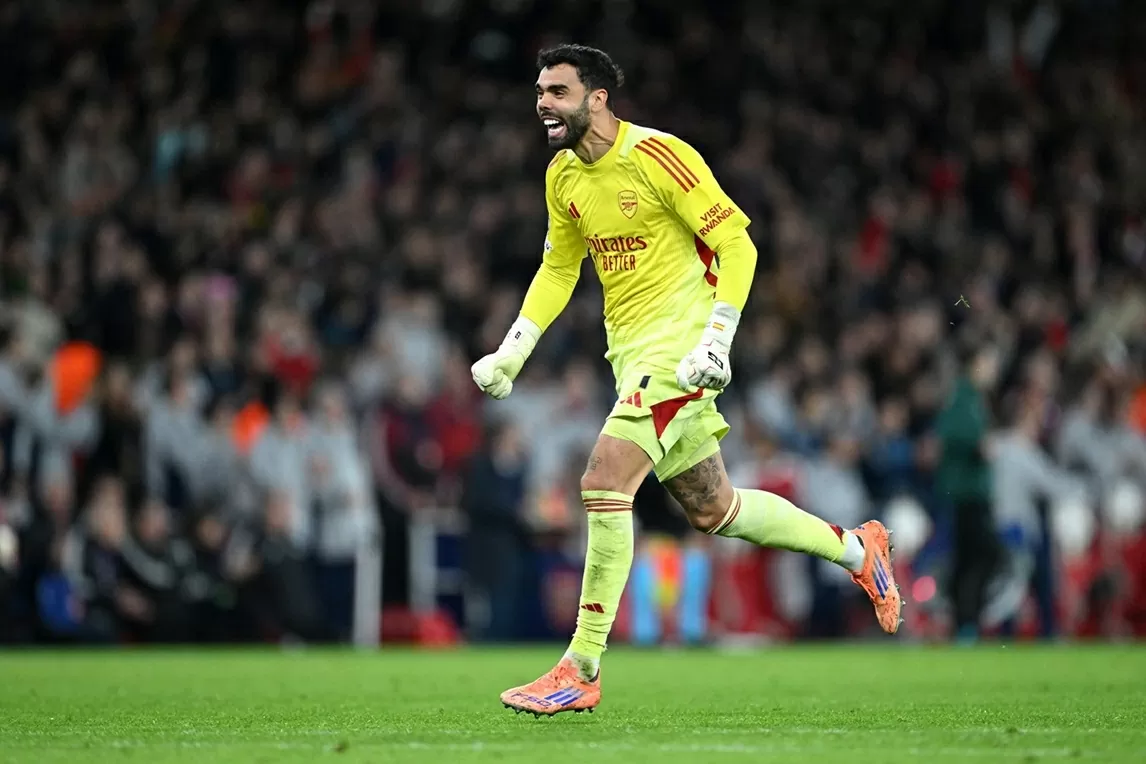 Thủ môn David Raya của Arsenal. (Nguồn: Arsenal)