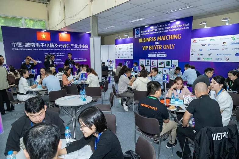 Triển lãm IEAE 2025: Phát triển chuỗi giá trị toàn cầu giữa các doanh nghiệp Việt Nam và quốc tế Triển lãm IEAE 2025: Phát triển chuỗi giá trị toàn cầu giữa các doanh nghiệp Việt Nam và quốc tế