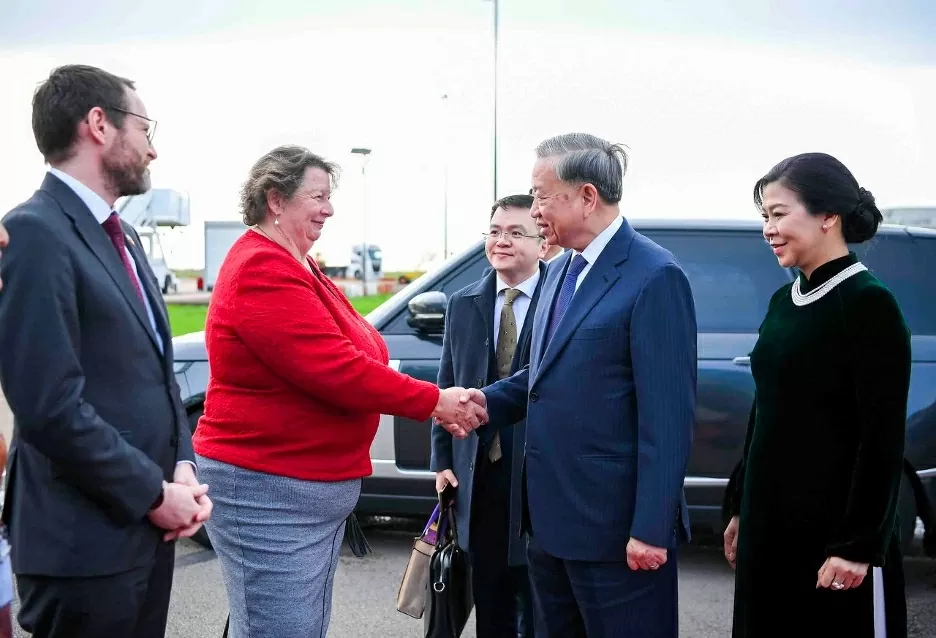Tổng Bí thư Tô Lâm và Phu nhân rời London, kết thúc tốt đẹp chuyến thăm Anh