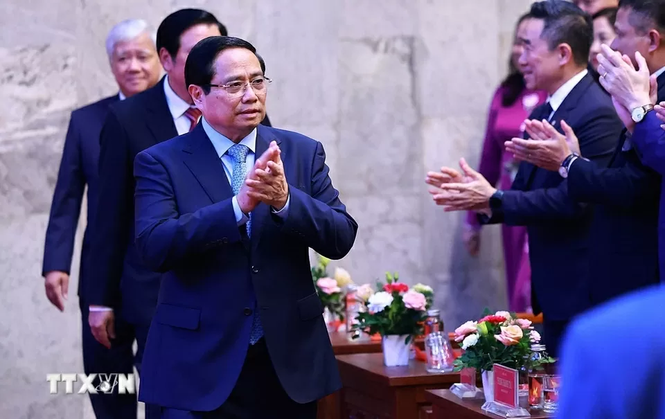 Thủ tướng Phạm Minh Chính dự lễ trao giải báo chí toàn quốc phòng, chống tham nhũng, lãng phí, tiêu cực