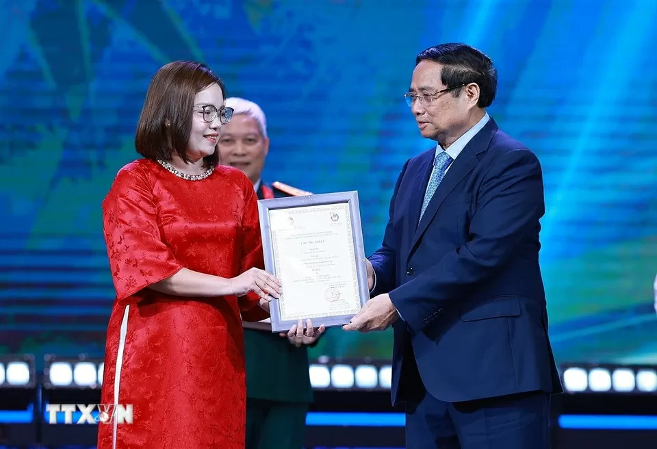 Thủ tướng Phạm Minh Chính dự lễ trao giải báo chí toàn quốc phòng, chống tham nhũng, lãng phí, tiêu cực