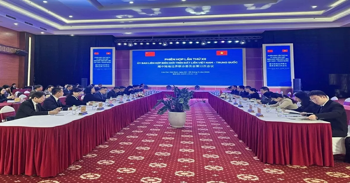 Phiên họp lần thứ XII Ủy ban liên hợp biên giới trên đất liền Việt Nam-Trung Quốc