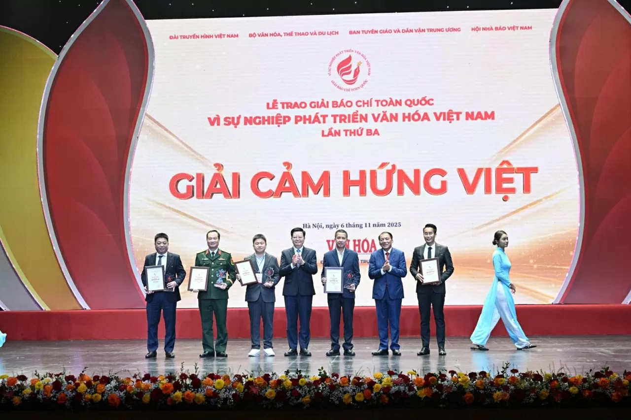 Báo Thế giới và Việt Nam đoạt giải Ba Giải báo chí toàn quốc 'Vì sự nghiệp phát triển Văn hóa Việt Nam' 2025 Báo Thế giới và Việt Nam đoạt giải Ba Giải báo chí toàn quốc 'Vì sự nghiệp phát triển Văn hóa Việt Nam' năm 2025