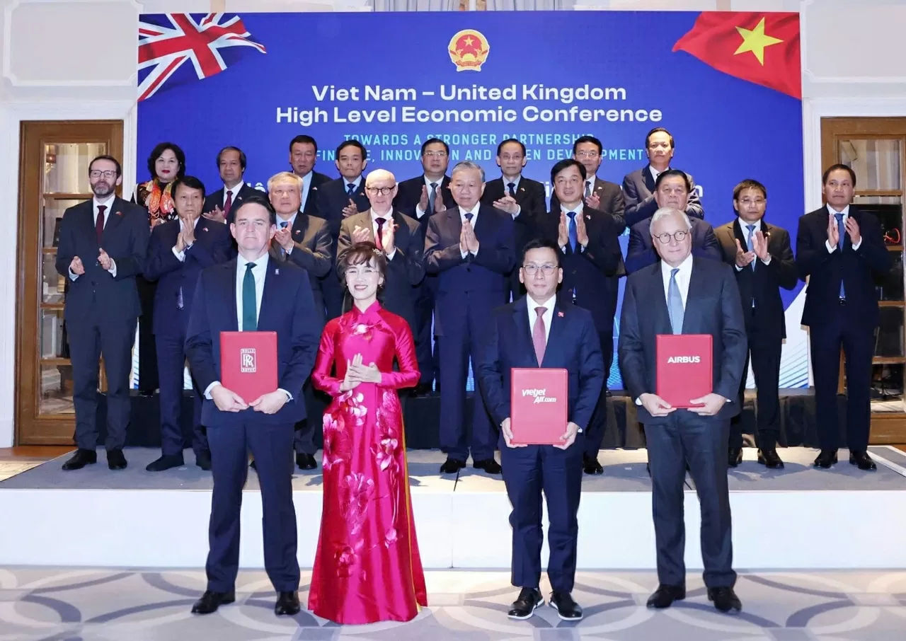 Vietjet đặt mua 100 tàu bay Airbus A321neo, đánh dấu cột mốc mới trong quan hệ hợp tác Việt Nam – Vương quốc Anh