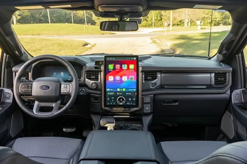 Trang bị nội thất của Ford F-150 Lightning.