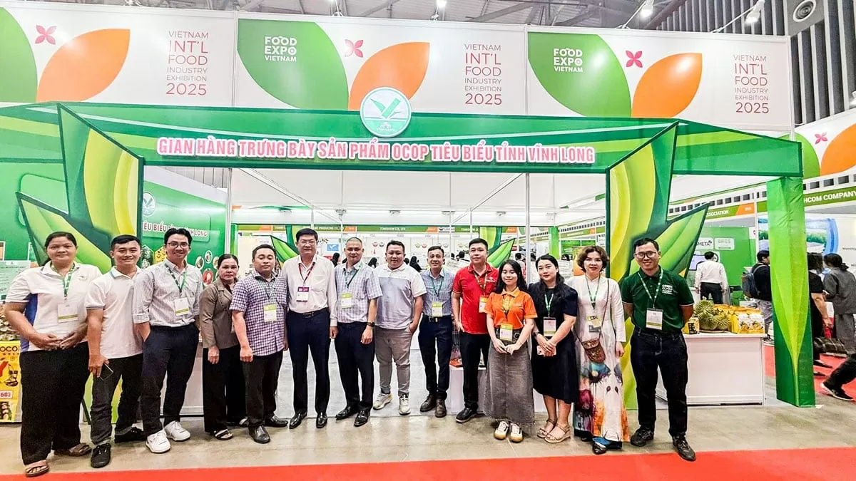 Tâm điểm Thương hiệu quốc gia Việt Nam tại Vietnam Foodexpo 2025