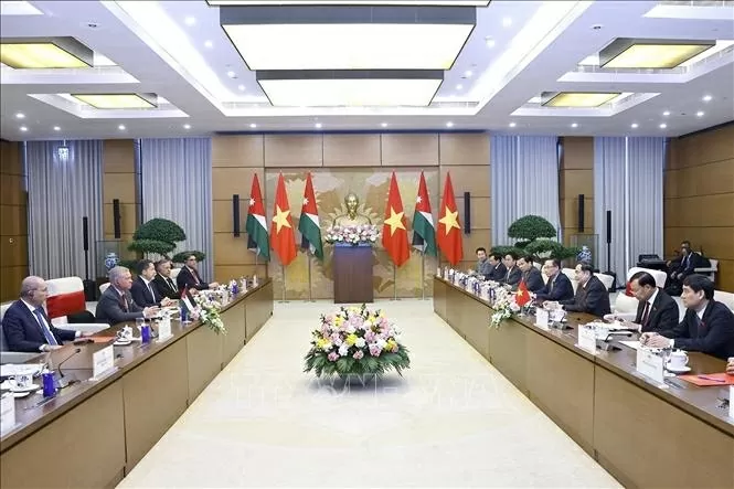 Việt Nam và Jordan nâng cao hiệu quả hợp tác nghị viện