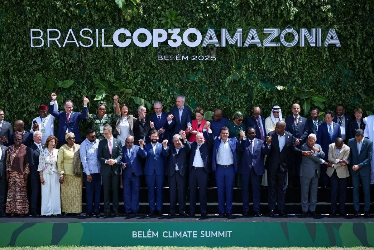 Các nhà lãnh đạo tham dự sự kiện COP30 tại Belém, Brazil.  (Nguồn: Bloomberg)