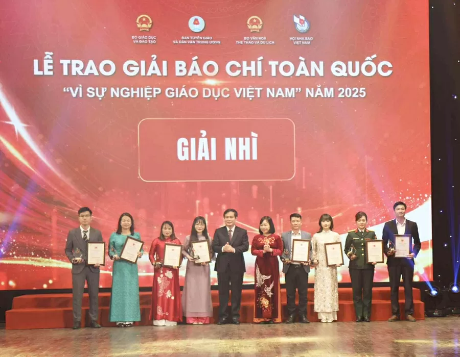 Vinh danh 60 tác phẩm đoạt giải Giải báo chí toàn quốc Vì sự nghiệp giáo dục Việt Nam năm 2025